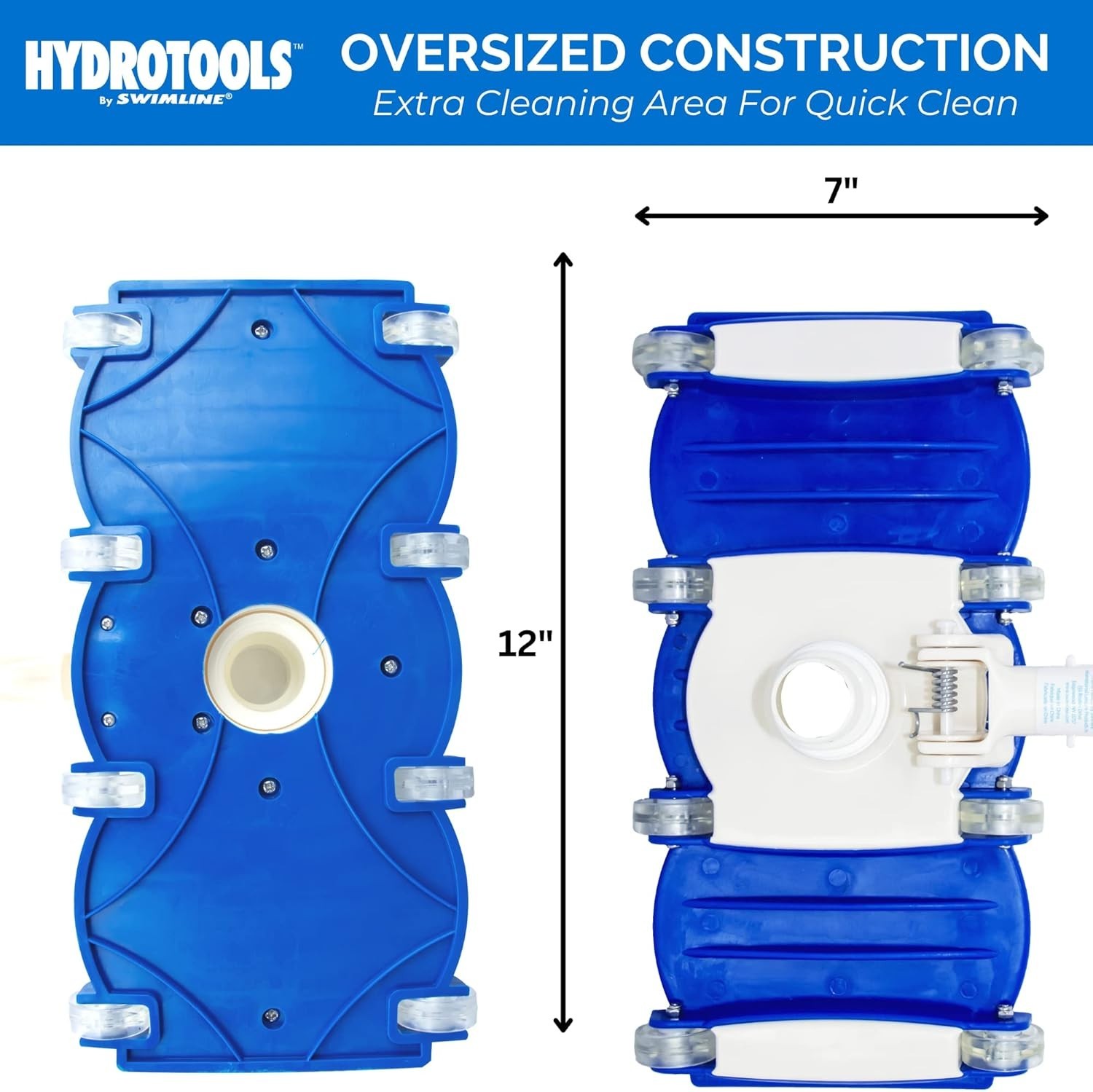 HYDROTOOLS Manual Vacuum Head Attachment For Inground & Above Ground Pools |W...