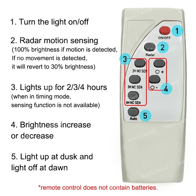 Solar Motion Sensor Street Lamp 450W Outside Security Energy Saving Timer IP65