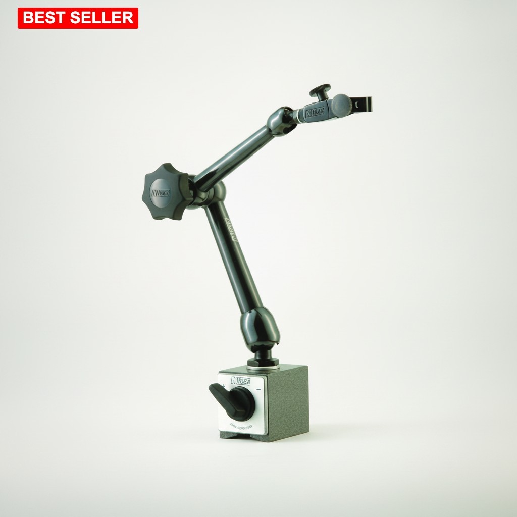 Dial Gage Magnetic Base 4.1Lb Steel Heavy Duty Spring Lock Clamp