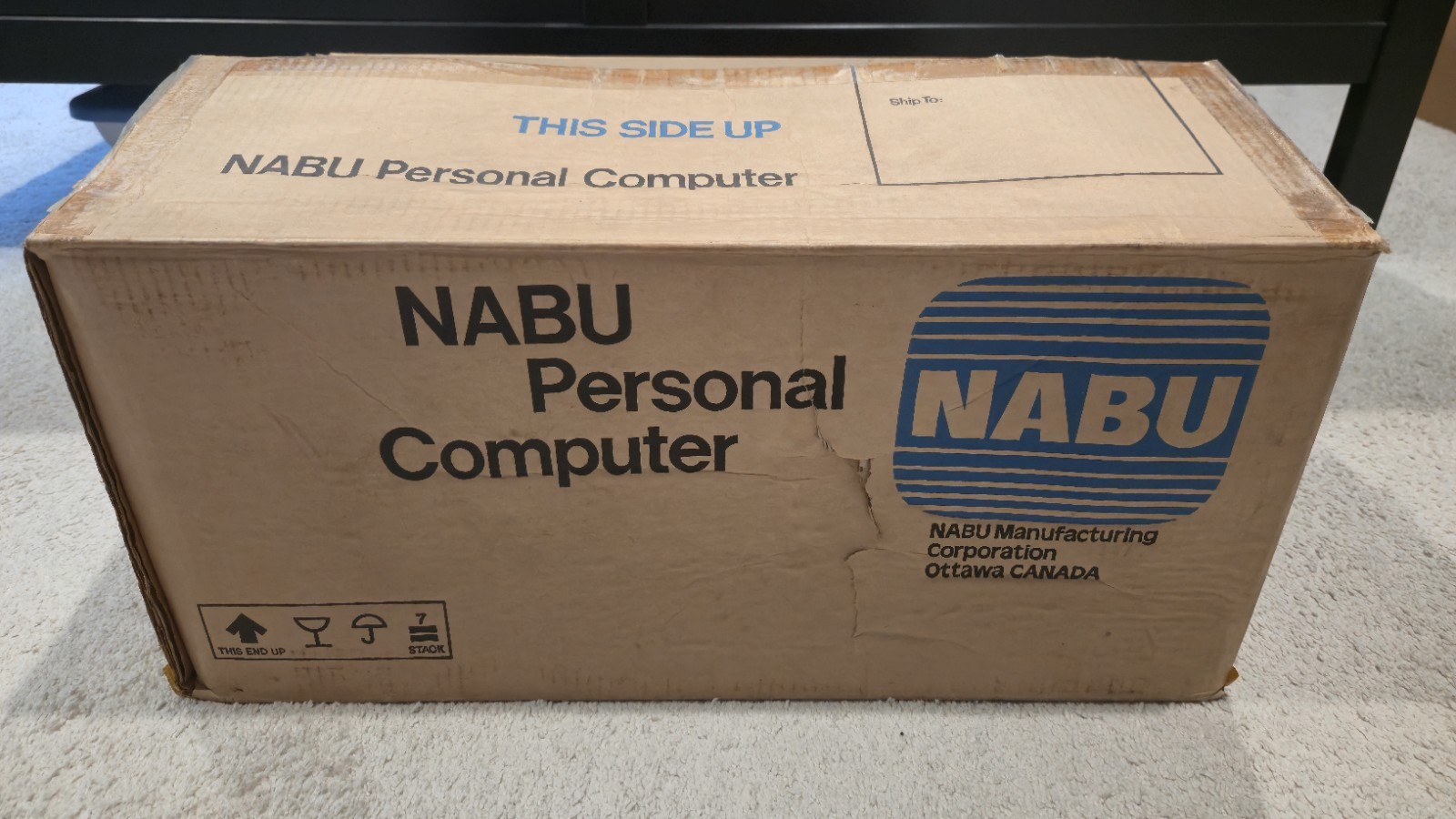 NABU Personal Computer in Complete in Box with Modem Tested and Working