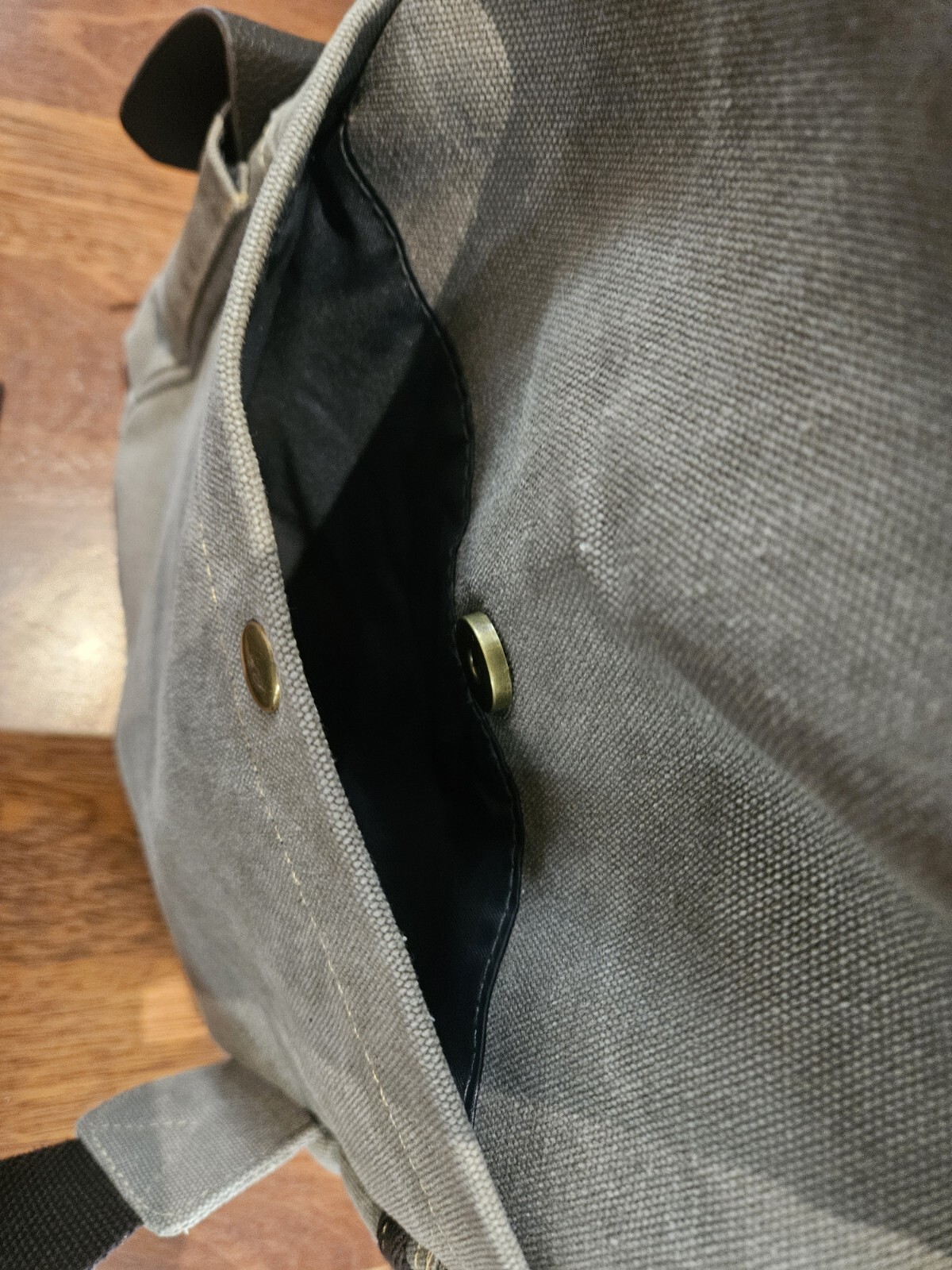 Prairie Schooner Tan Canvas Sling Bag Backpack