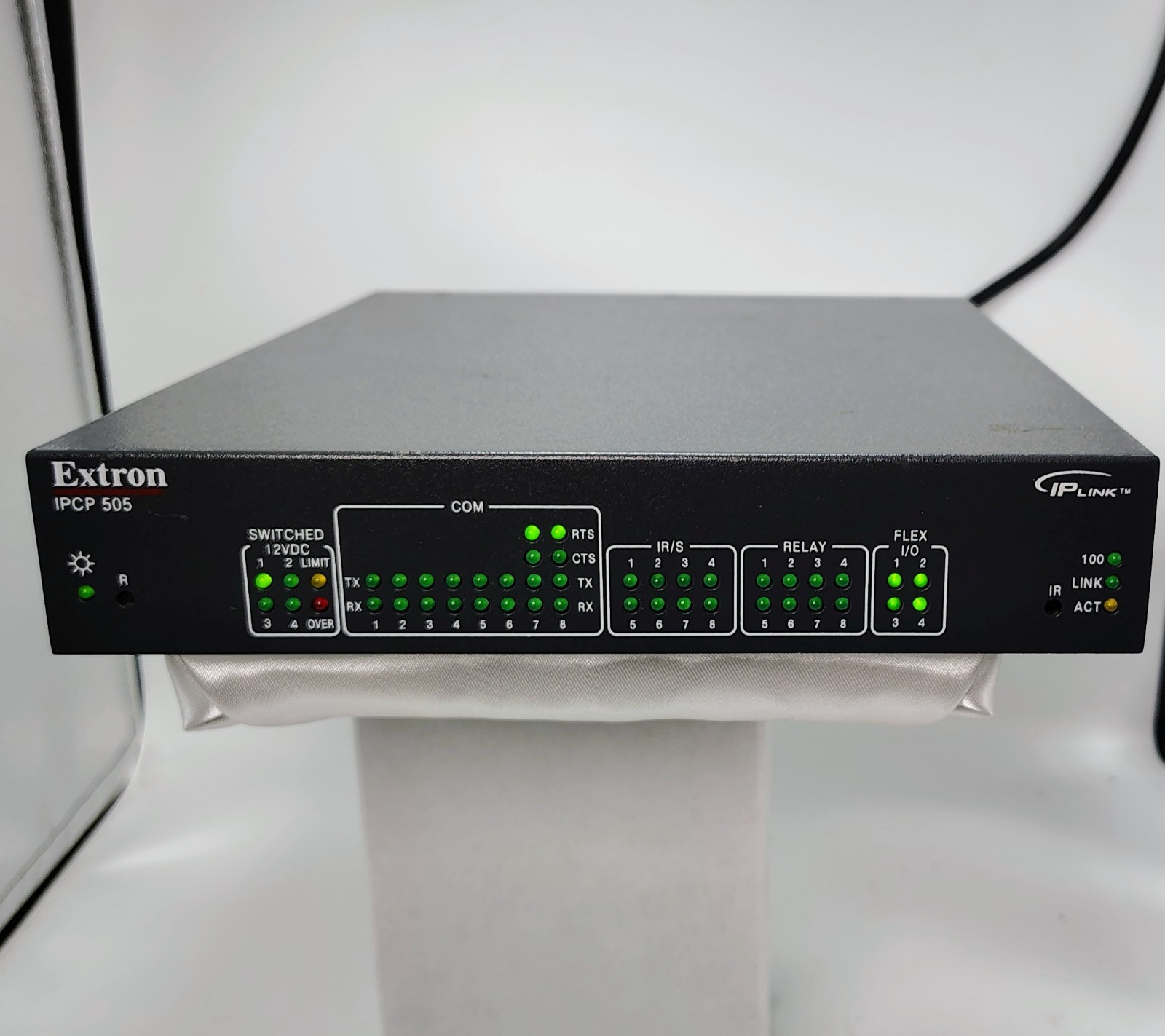 Extron IPCP 505 IP Link Control Processor Unit AC Power Cord Phoenix Connectors