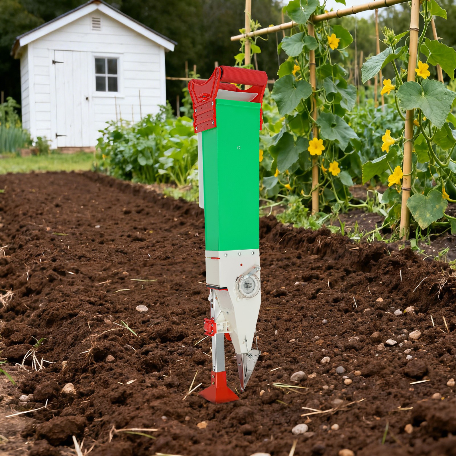 Vegetable Seeder Manual Garden Precision Planter Tool Transplanter Adjustable