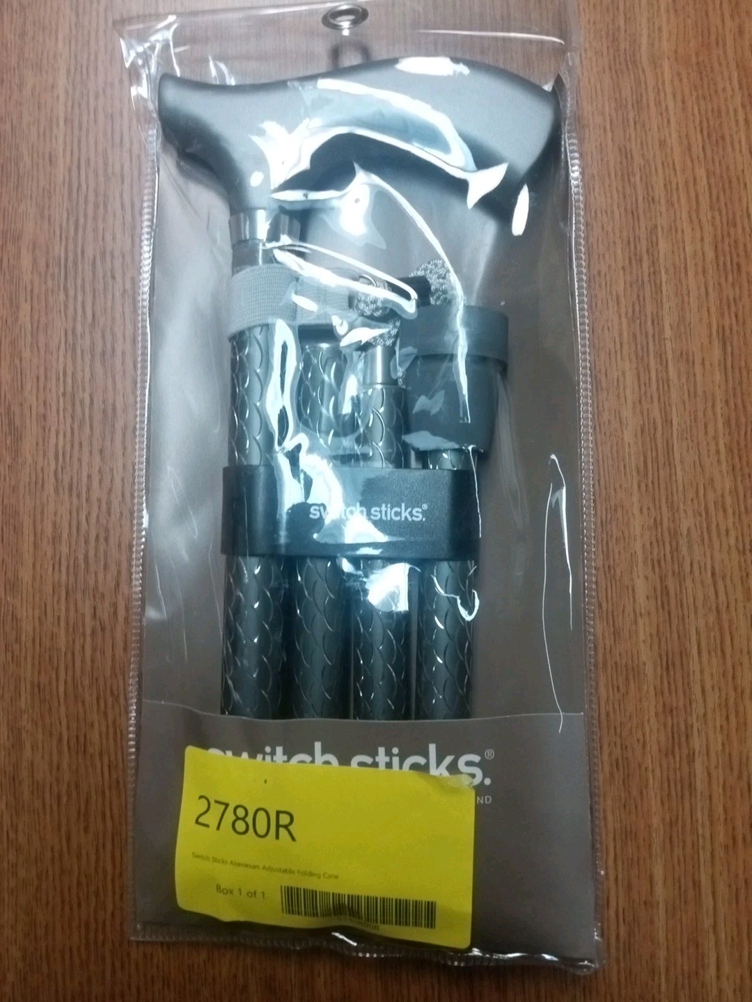 Switch Sticks Walking Cane for Men or Women, Foldable and Adjustable from 32-37