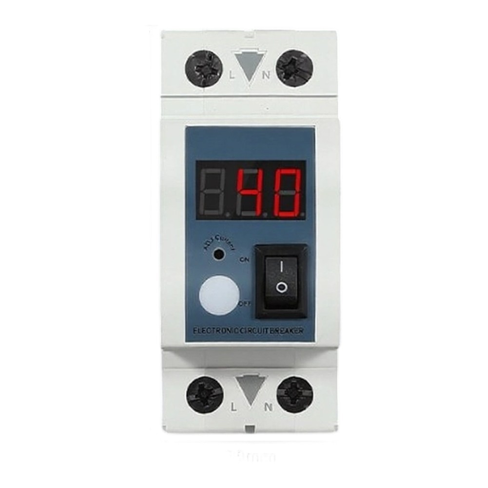 Overload Protection Device 1A-40A Current Limiter with Boat Style Switch