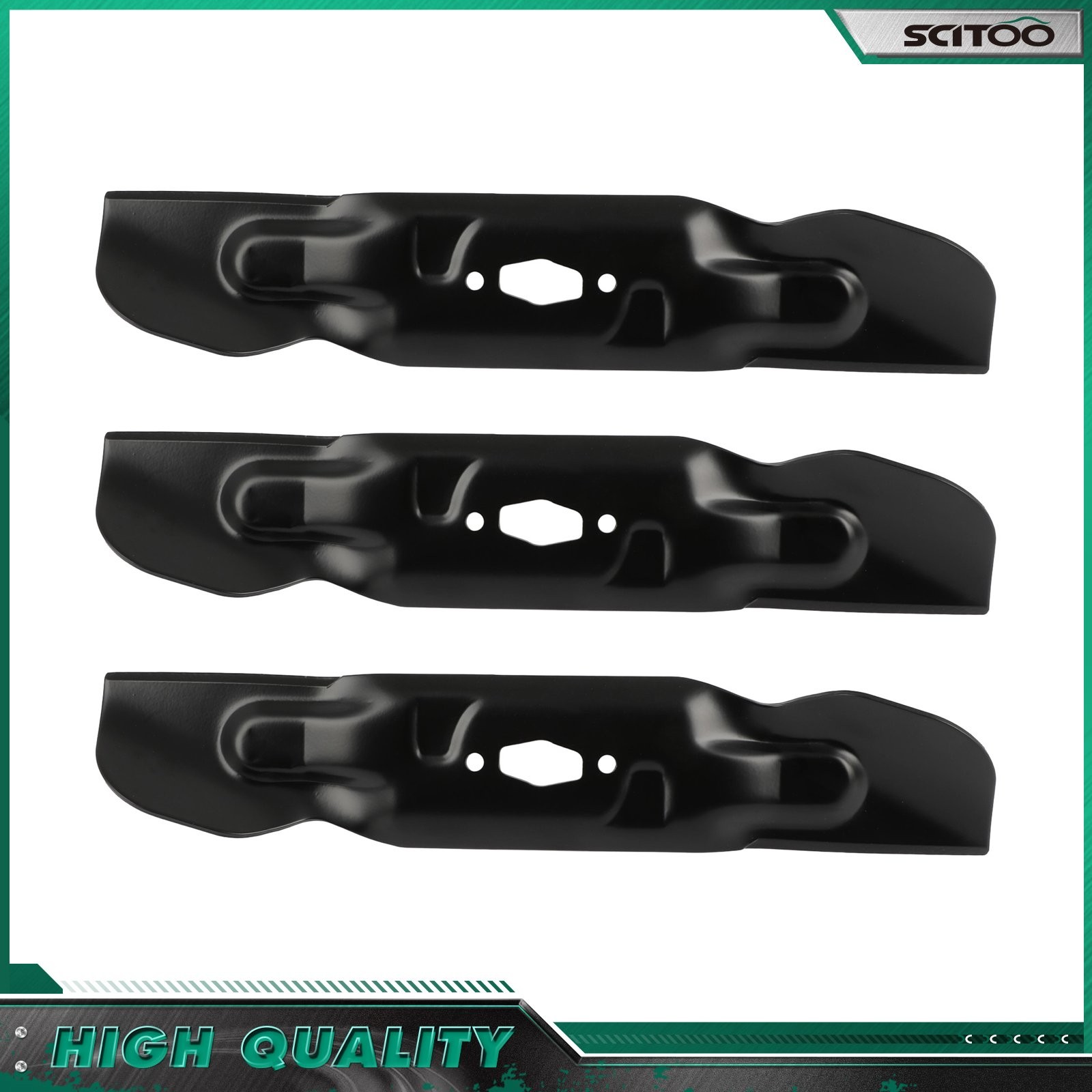 3 Blades for Cub Cadet Enduro XT1-LT50 Ultima ZT1-50 ZT2-50 742-05094 742P05094
