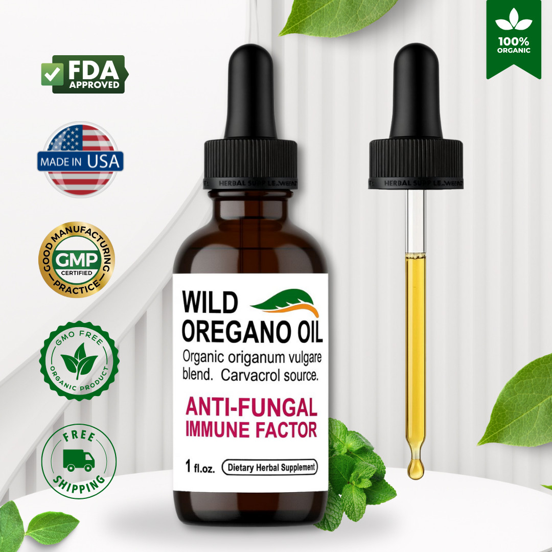 Oil of Oregano 1oz WILD NON GMO High Carvacrol   USA