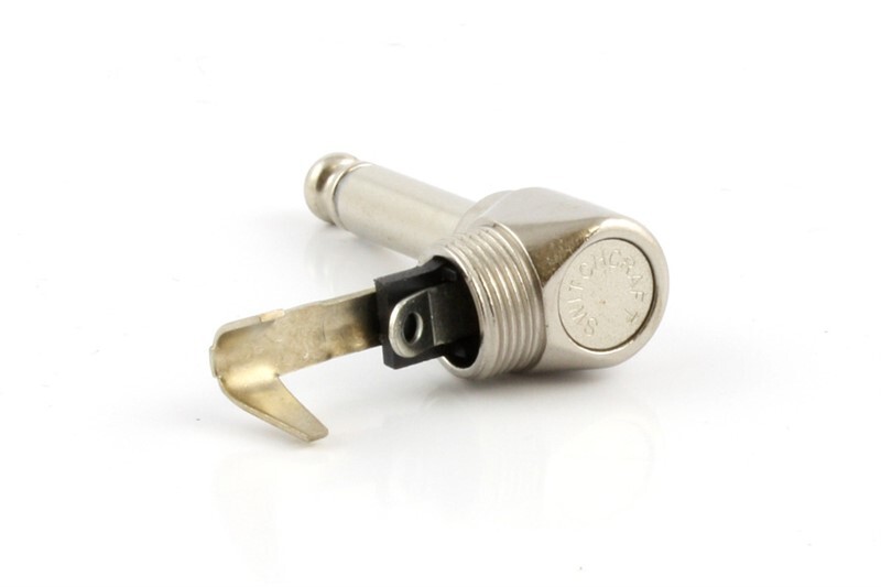 NEW - Switchcraft #226 Heavy Duty 1/4" Right Angle Phono Plug