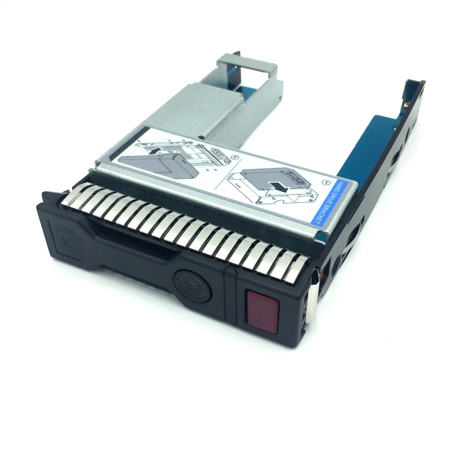 3.5" 651314-001 Hybrid Tray Caddy with 2.5" 9W8C4 Adapter for HP Proliant ML350e