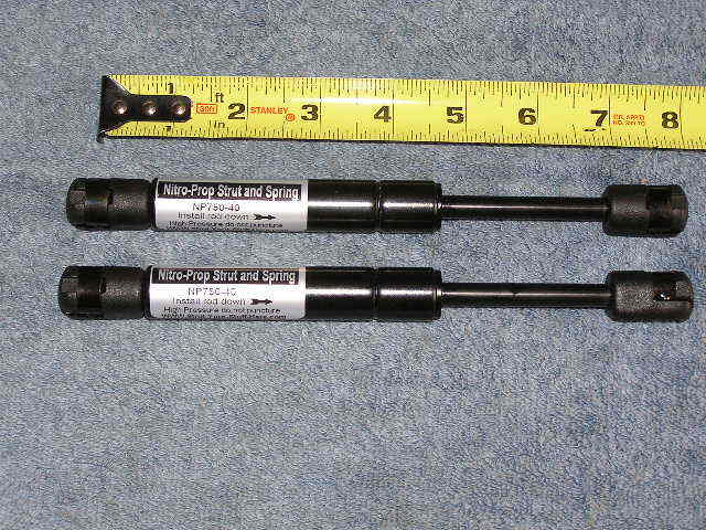 2ea Nitro Prop Gas Strut Shock Job Tool Storage Shop Box Lift Rod Fits SL-31-40