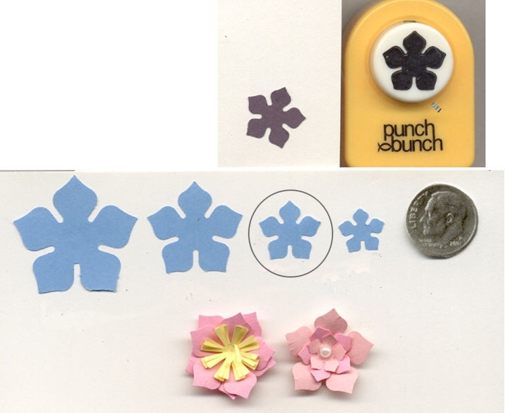 Small Bellflower Shape Paper Punch Formerly KIKYOU Scrapbook-Cardcraft-Quilling