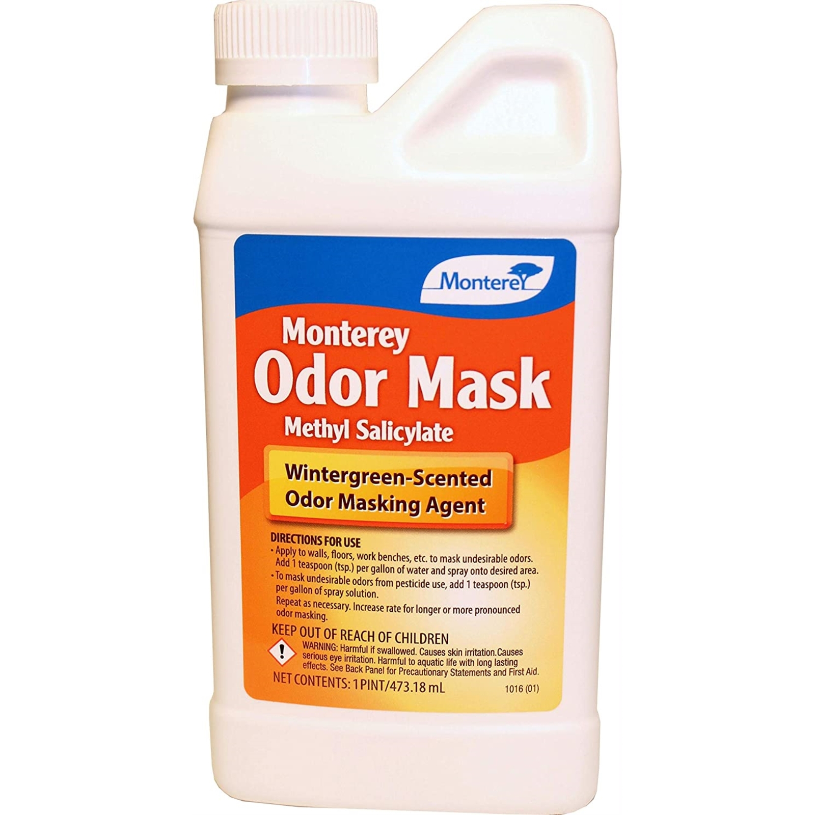 Monterey Odor Mask Masking Agent, Wintergreen Scent, 1 Pint Bottle