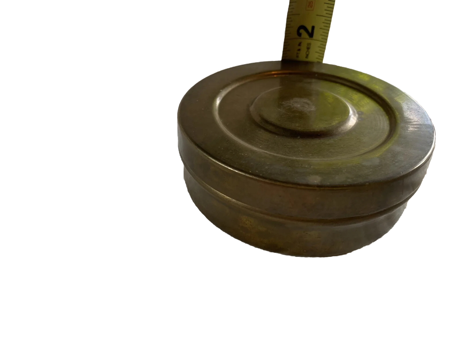 VINTAGE BRASS KITCHEN / TRINKET BOX