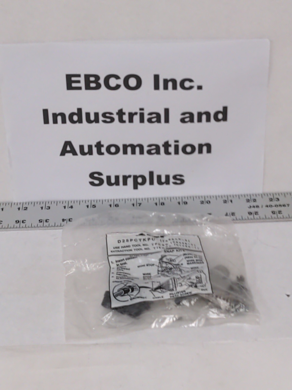 TE CONNECTIVITY AMP D25PCTKPC (749805-3) SHIELDED CRIMP SNAP KITS