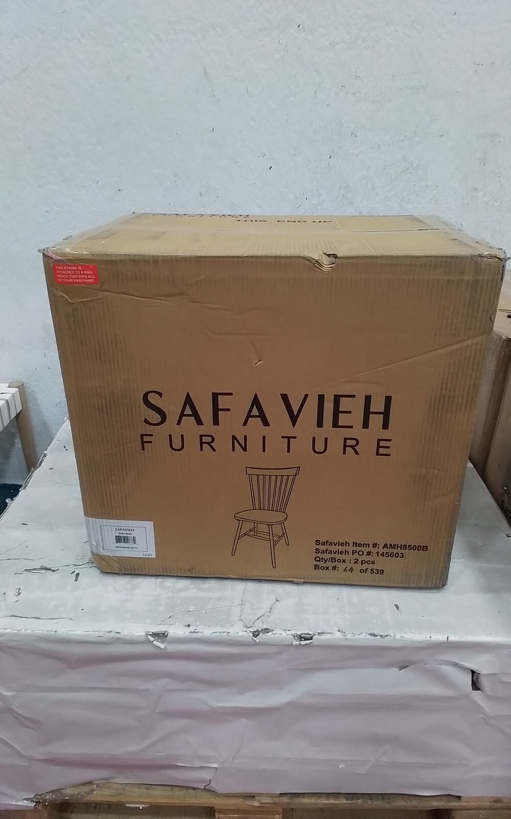 Safavieh PARKER SPINDEL SIDE CHAIR, Reduced Price 2172734822 AMH8500B