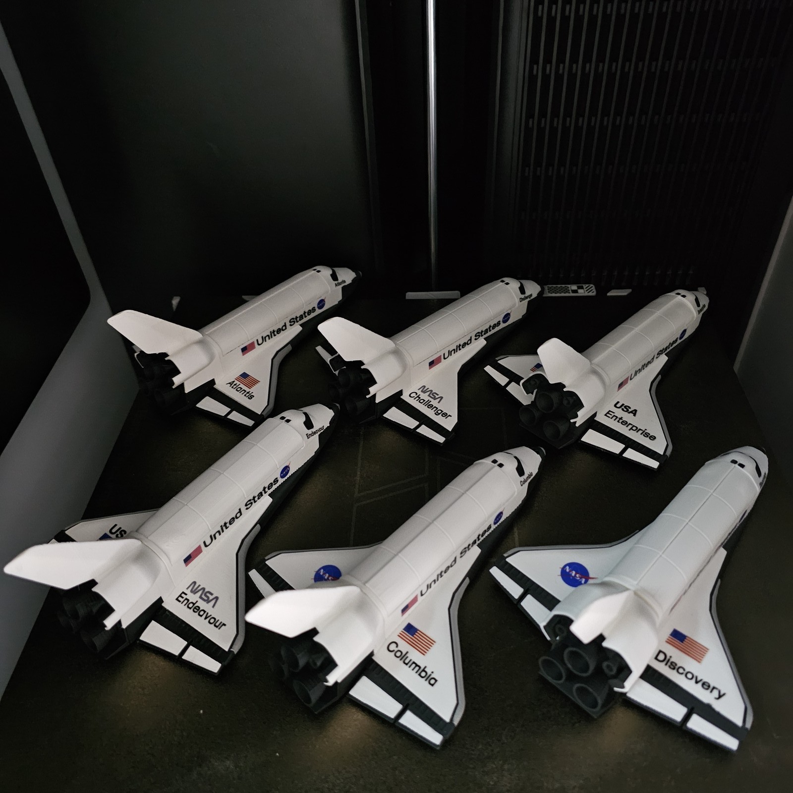 1/200 US NASA Space Shuttle Family Series 3D Model Painted - Murphy's Bookshelf‌