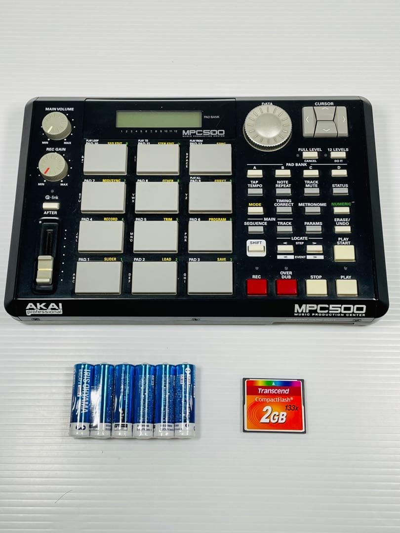 AKAI MPC500 Sampler Music Production Center w/ CF Card Tested from Japan