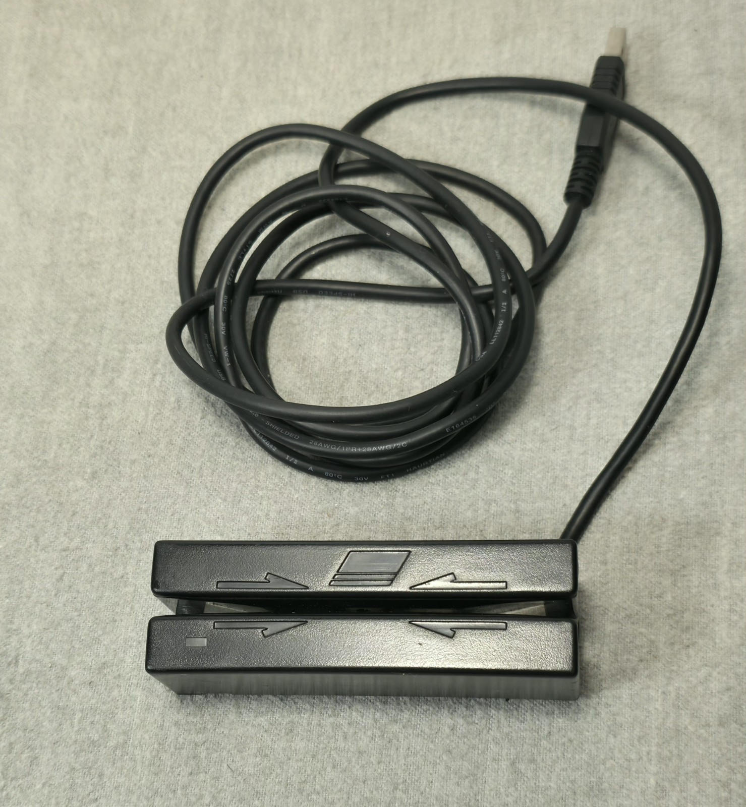 MagTek Part # 21040110 USB Mini Magnetic Credit Card Swipe Reader