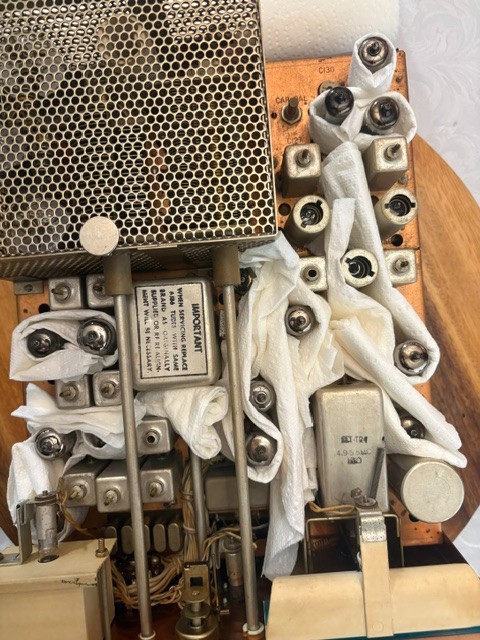 Working Vintage Drake TR-4 HF Transceiver