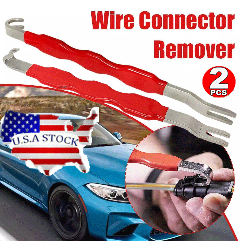 2Pcs Automotive Electrical Terminal Connector Separator Removal Tool ~