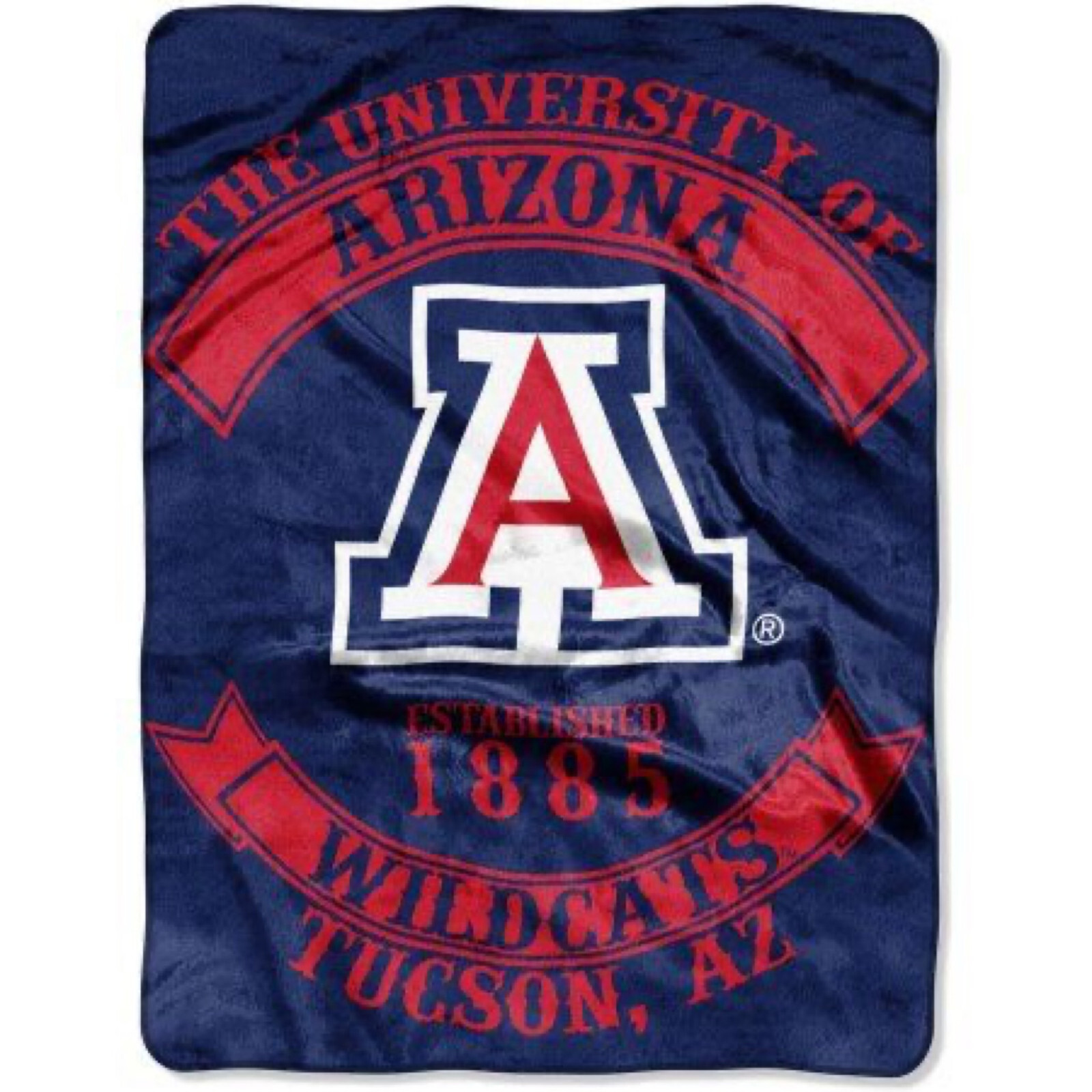 Arizona Wildcats Plush Blanket, 60”x80” - Warm & Soft