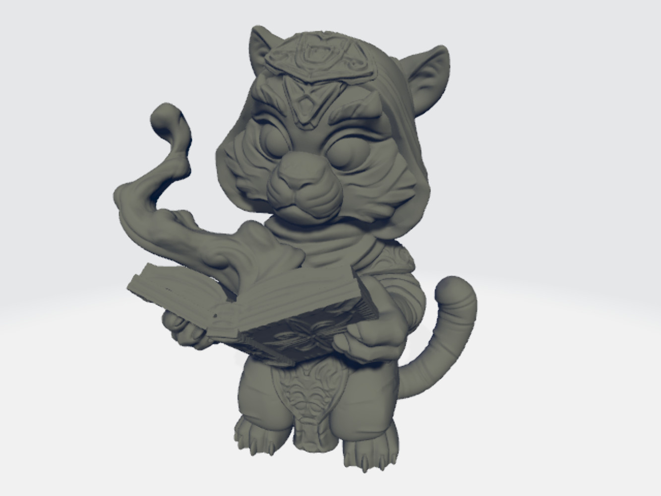 Seahorse 3D - Tiger Mage