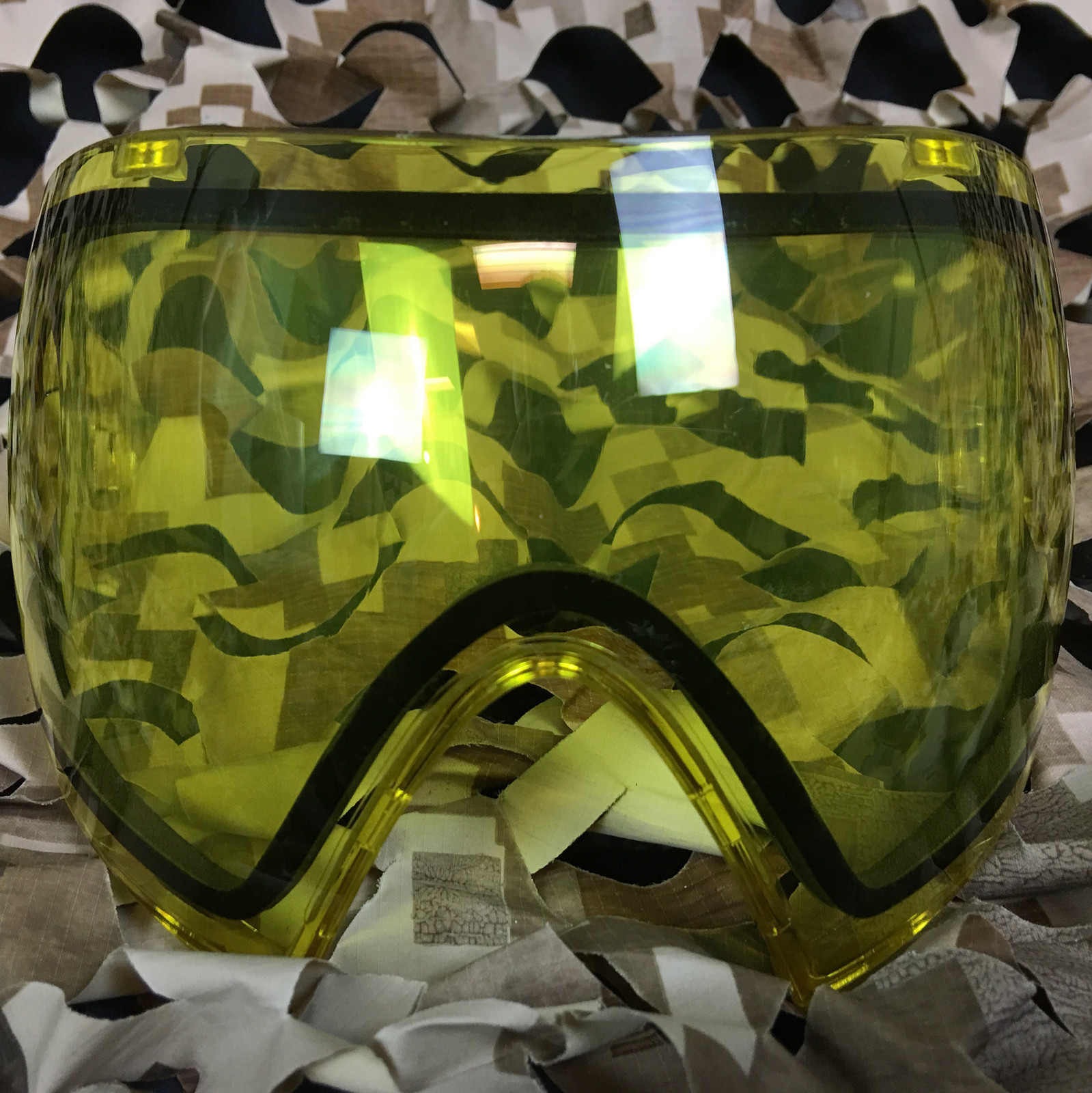 NEW Dye Invision I4 & I5 Thermal Anti-Fog Paintball Goggle Mask Lens - Yellow