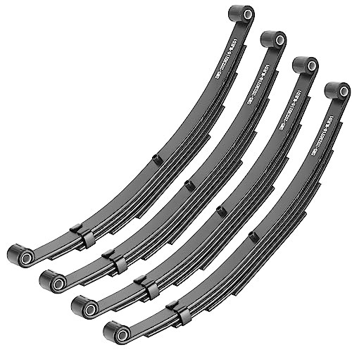Trailer Leaf Spring, 5 Leaf 3000lb Capacity 3000lb double eyes spring-4pack