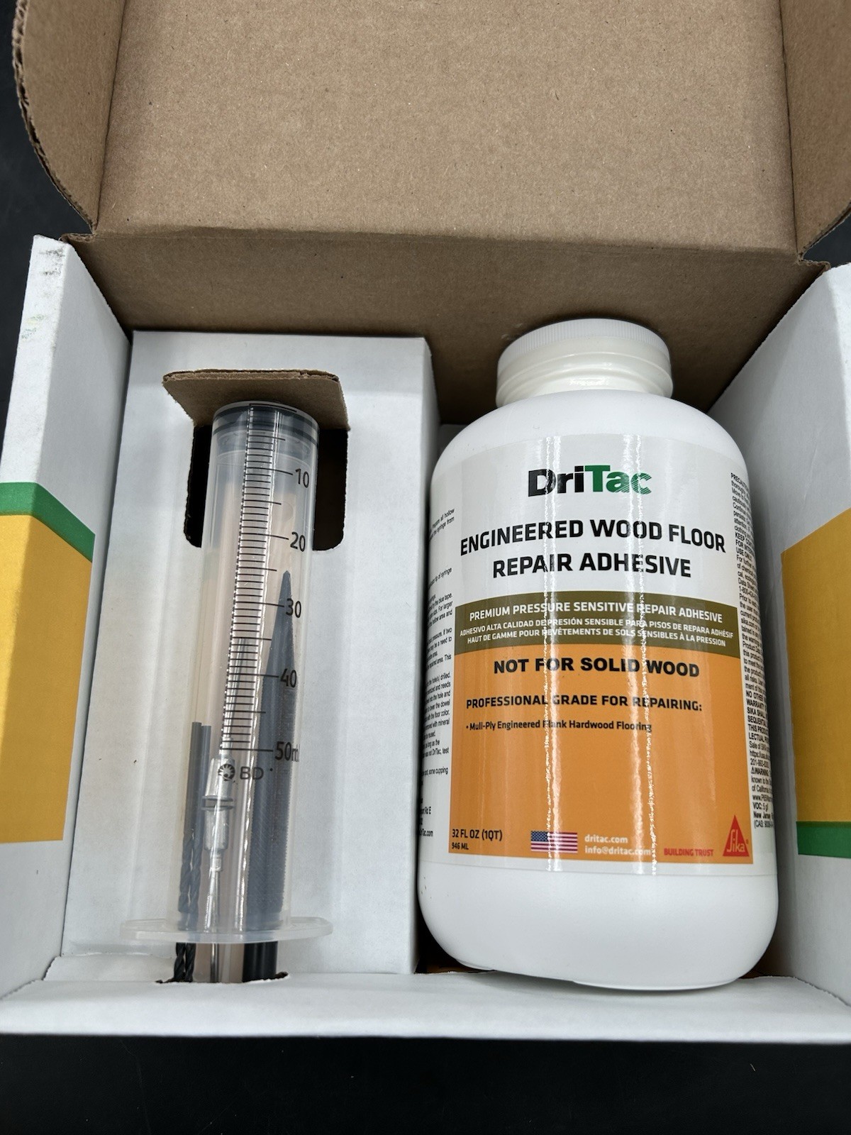DriTac Engineered Wood Flooring Repair Kit 32oz
