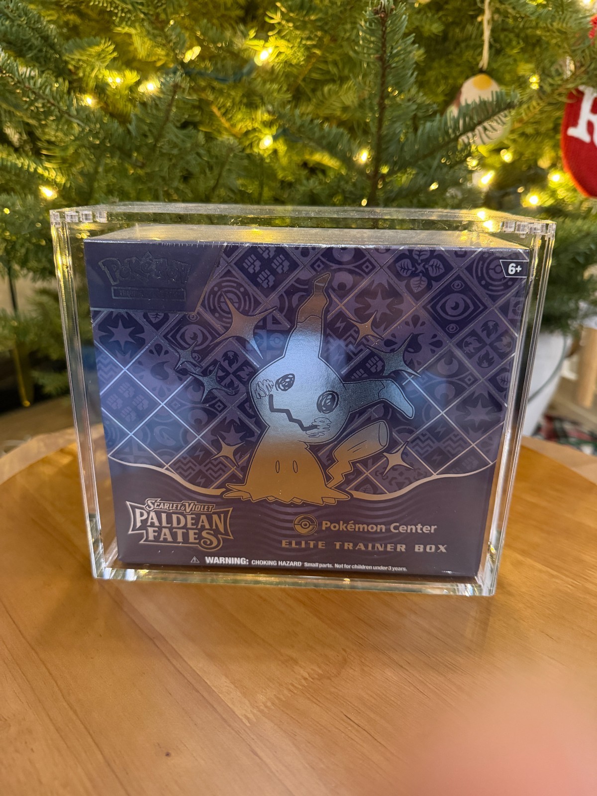ACRYLIC ETB DISPLAY CASE CASE MAGNETIC LID PROTECTOR FOR ELITE TRAINER BOX