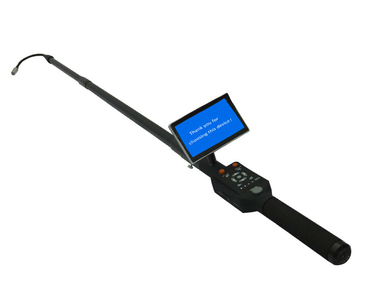 Vividia TVS-500DVR Telescopic Pole Inspection Camera 4.6 Meter 15 Ft Long w/ LCD