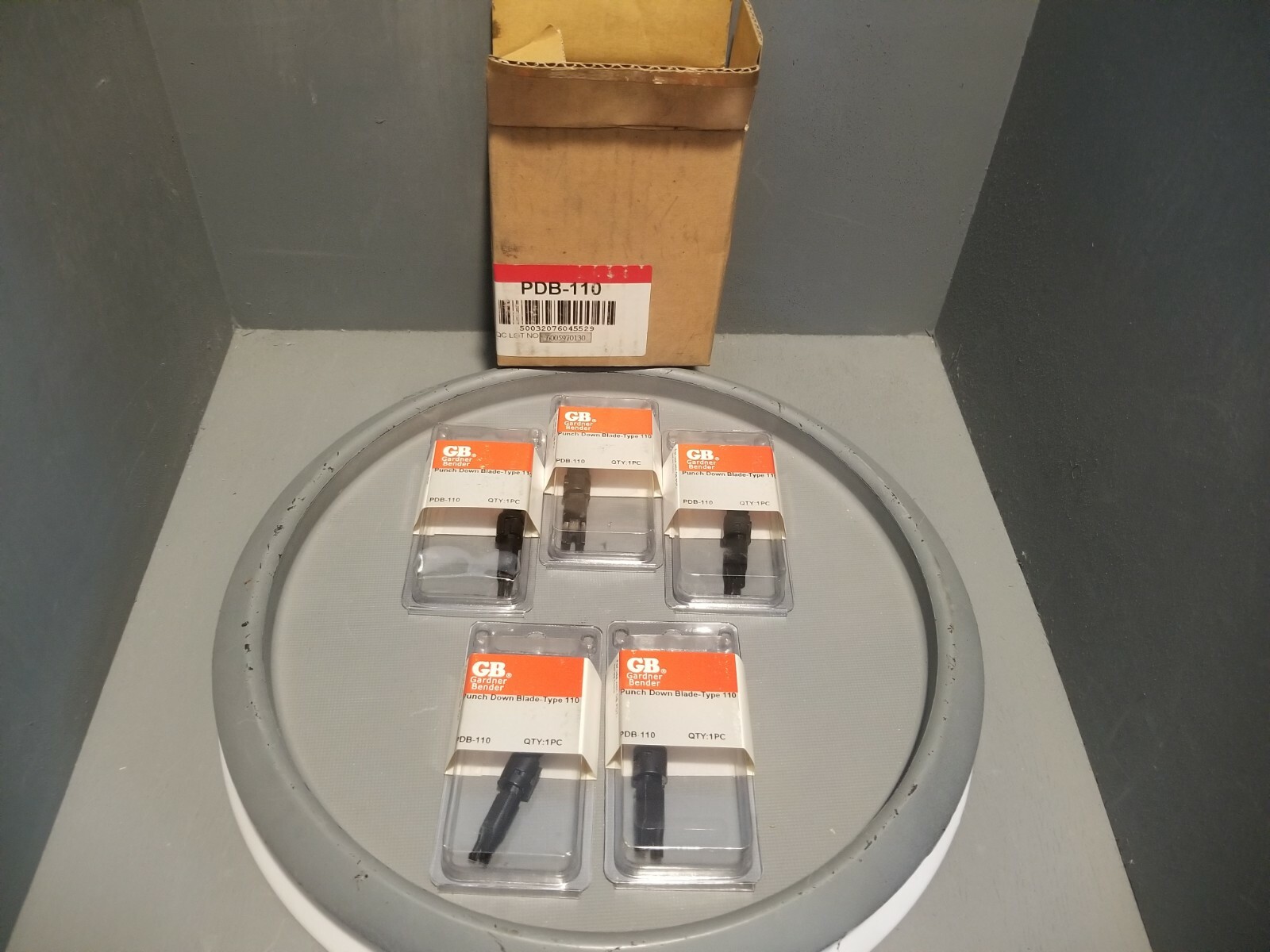 Box of 5 Gardner Bender Punch Down Blade Type 110, 1pk, PDB-110