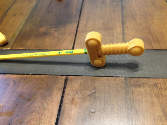 Golden Pencil Sword Hilt