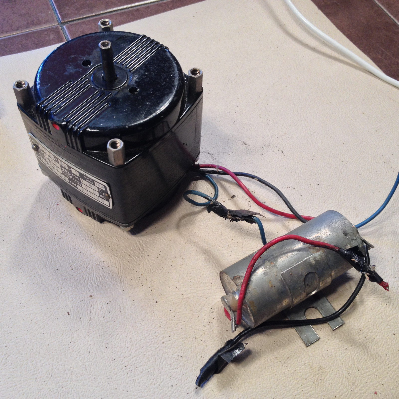 Bodine Motor Type KCI-26, 115vac