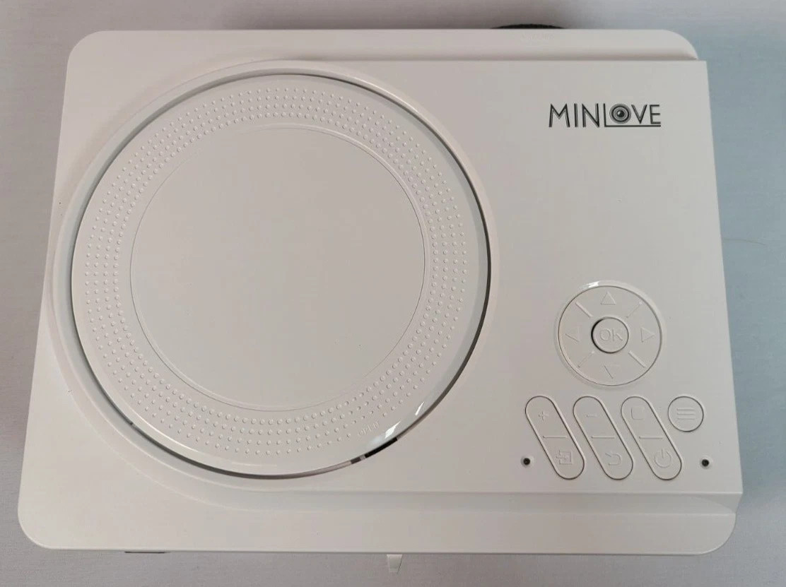 MINLOVE PJ-118 WIFI PROJECTOR - WHITE