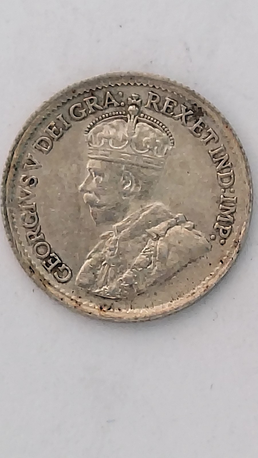 1920 Canada 5 cent Silver, .800 Silver (#2)