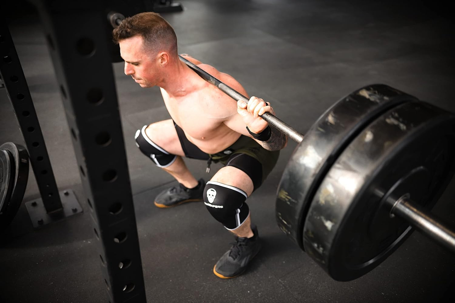 Knee Sleeves (1 Pair) with Gym Bag - IPF Approved - Knee Sleeve & Compression Br
