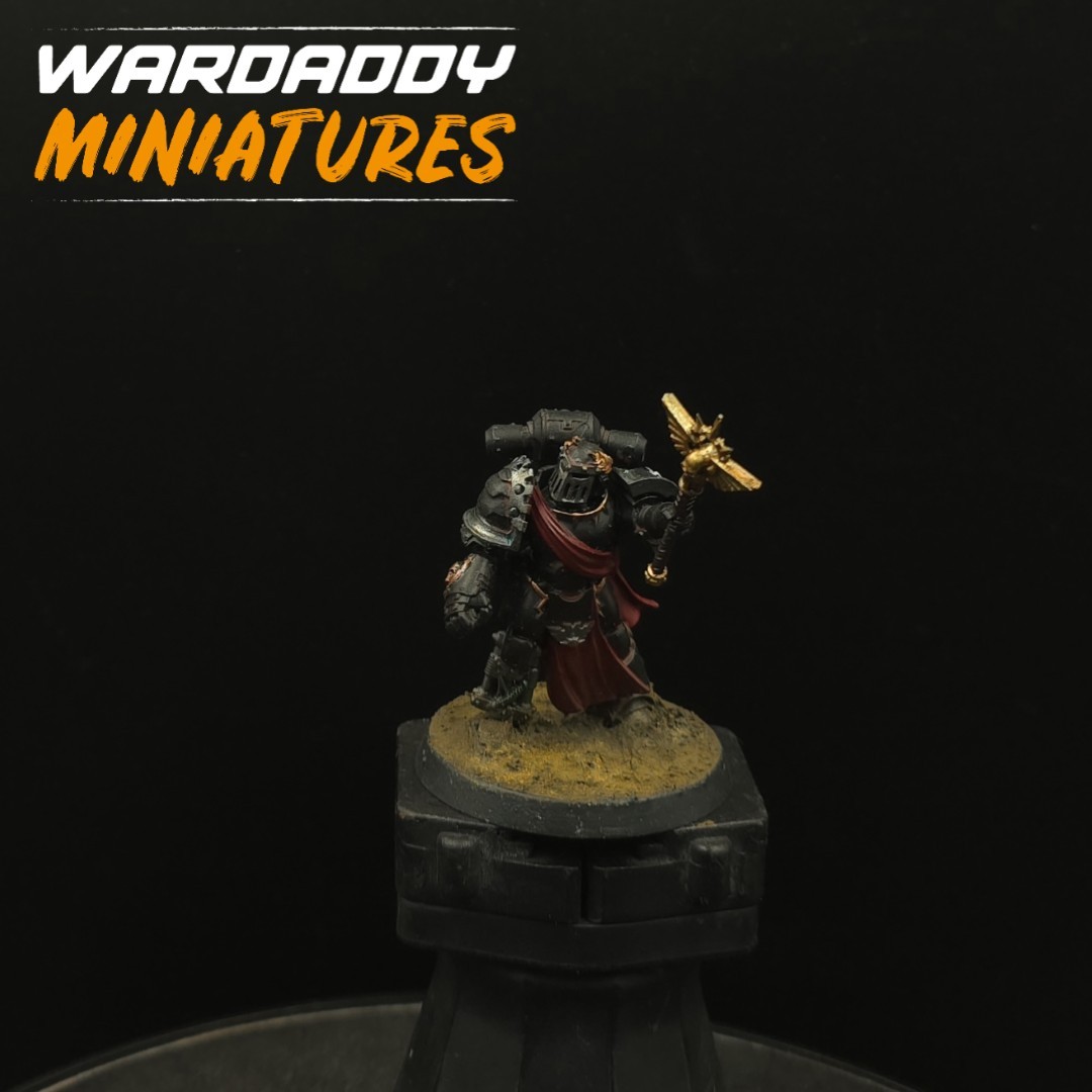 Pro Painted Warhammer 40k Iron Hands Chaplain 30k Horus Hersey Games Workshop