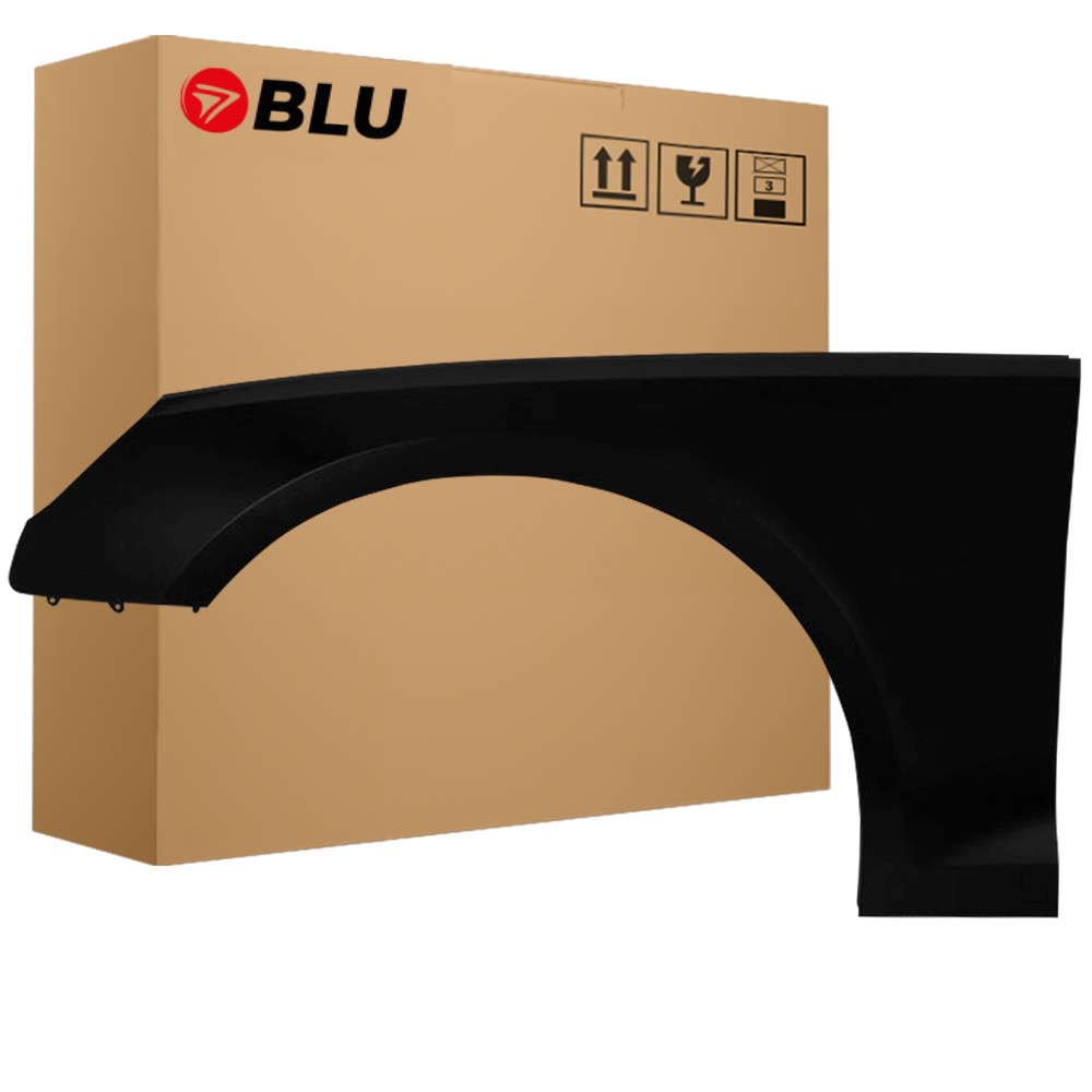 Fender For Audi A4 B9 LY9B Left Black 19-24 Front Painted Brilliant Black