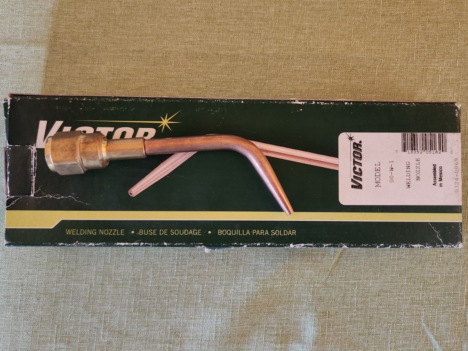 VICTOR 0324-0069 WELDING TIP/NOZZLE, 00-W-1, QTY.1