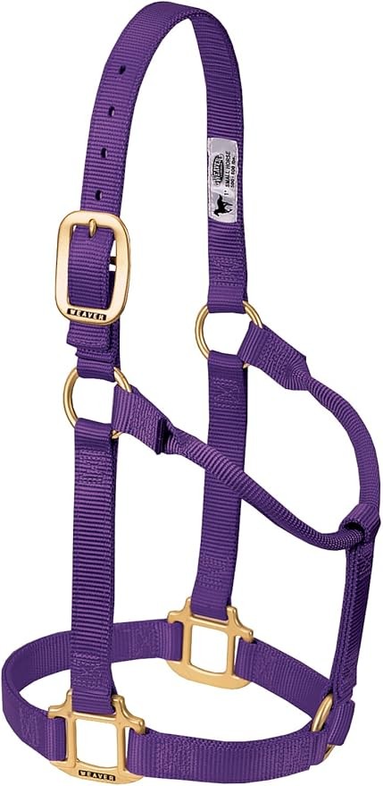 Cabezada para Caballo Weaver Leather Original, No Ajustable, de Nailon, Tamaño P