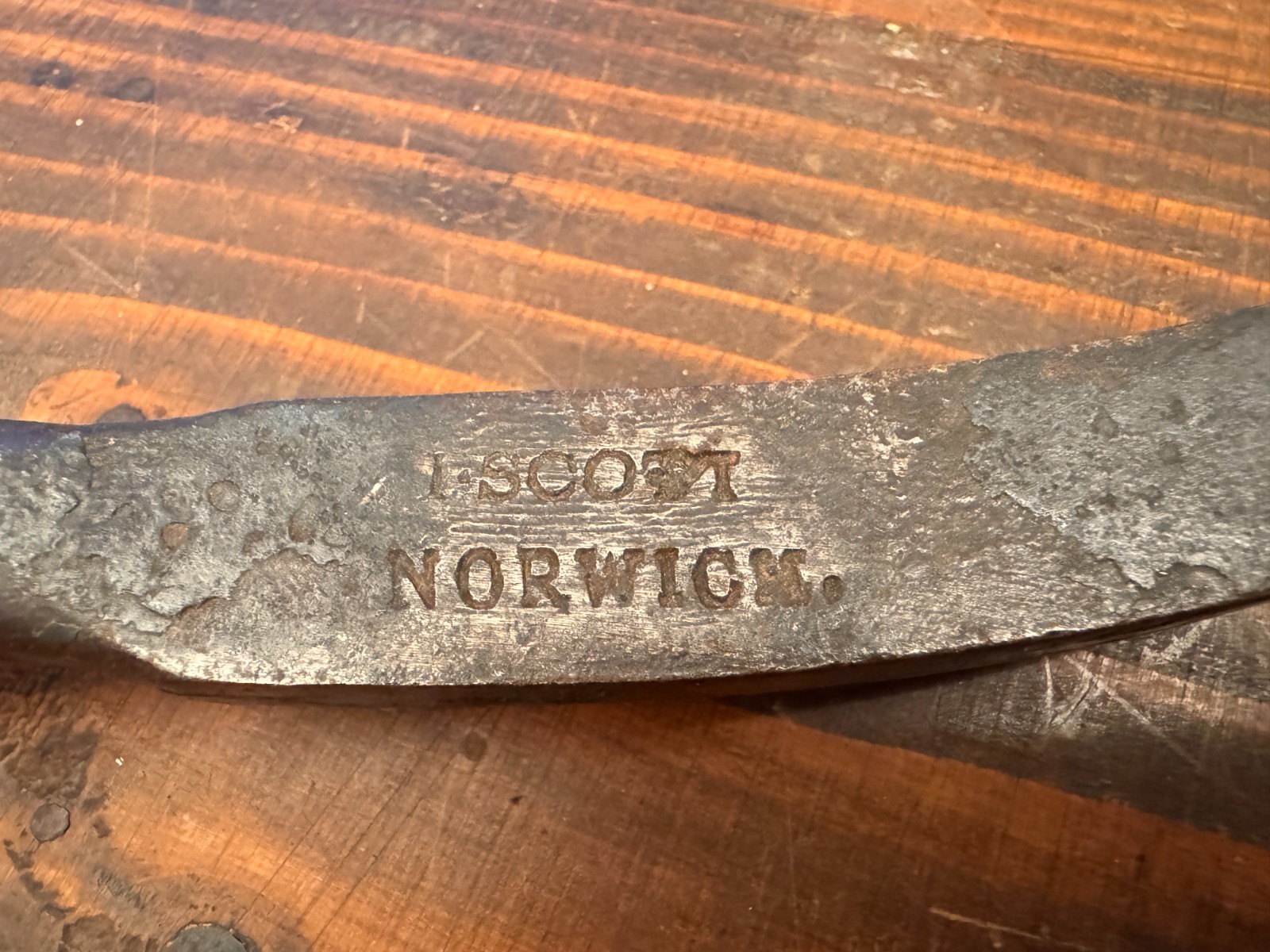 Early Socketed 1/2" Lock Mortice Chisels Bruzz British Woodwork Tools