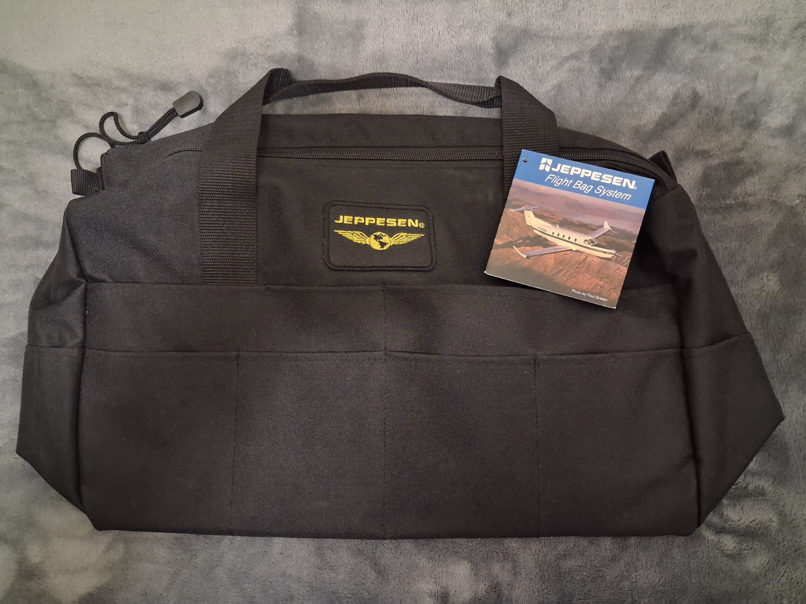 JEPPESEN STUDENT PILOT FLIGHT BAG or BOOK BAG p/n 10001301,  JS621212