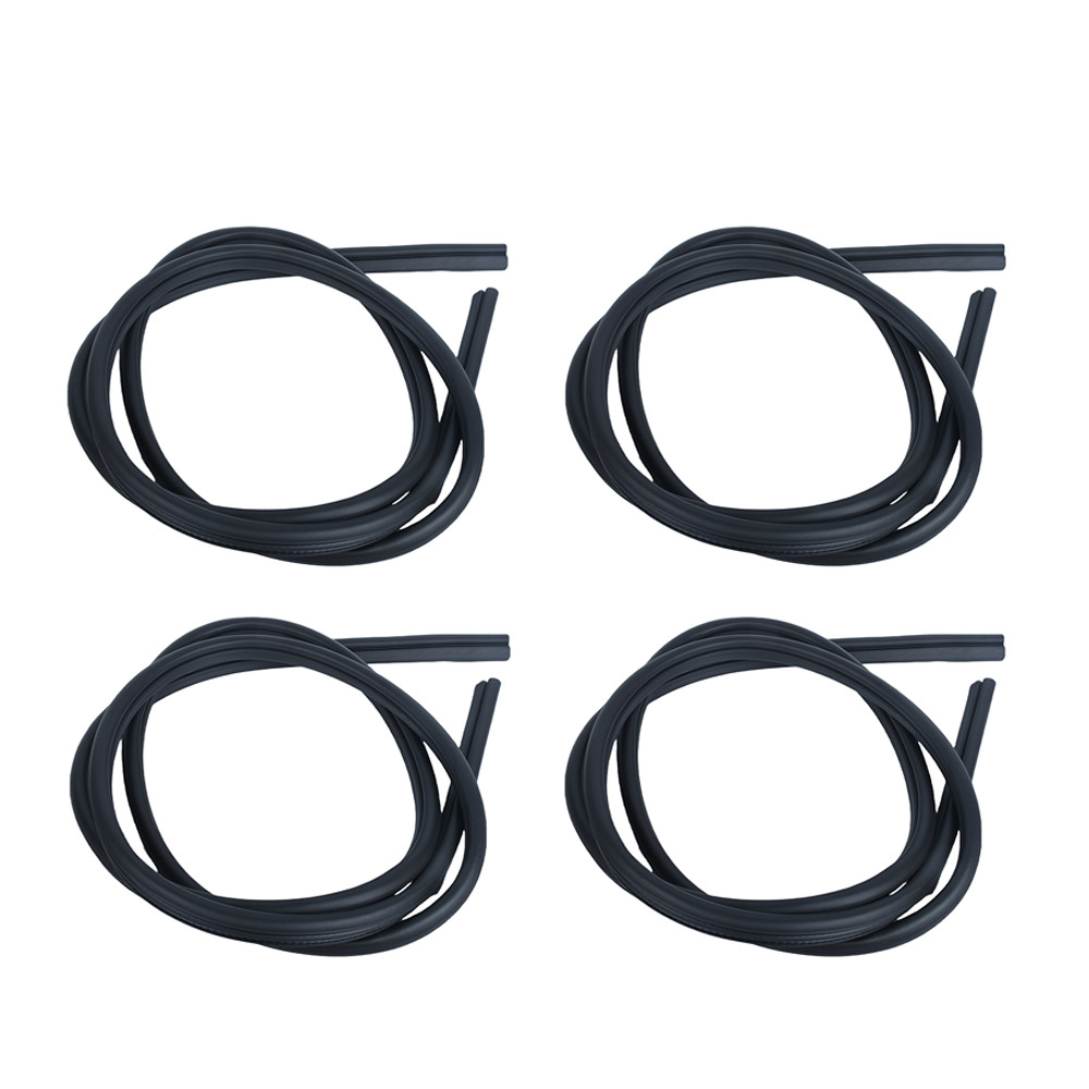 4pcs For 1996-2002 Toyota 4Runner Door Weatherstrip Seal Kit