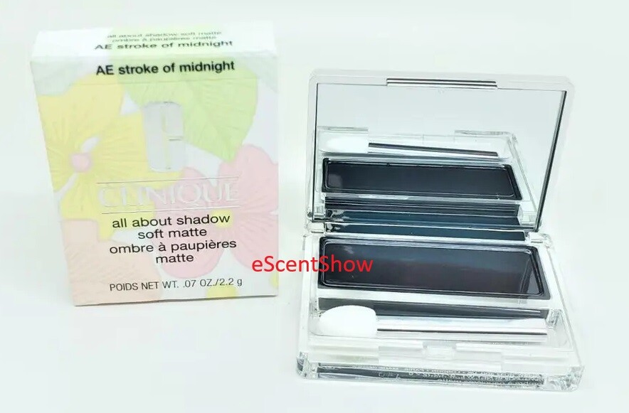 CLINIQUE ALL ABOUT SHADOW SINGLE EYESHADOW .07 OZ / 2.2 G FULL SIZE NIB