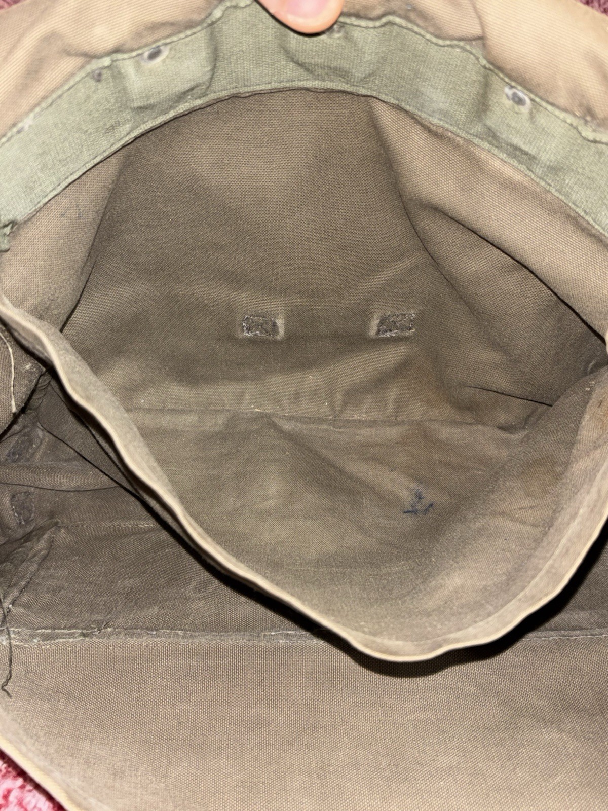 1960s West German Issue Heavy-Duty Canvas Shoulder/Hand Carry