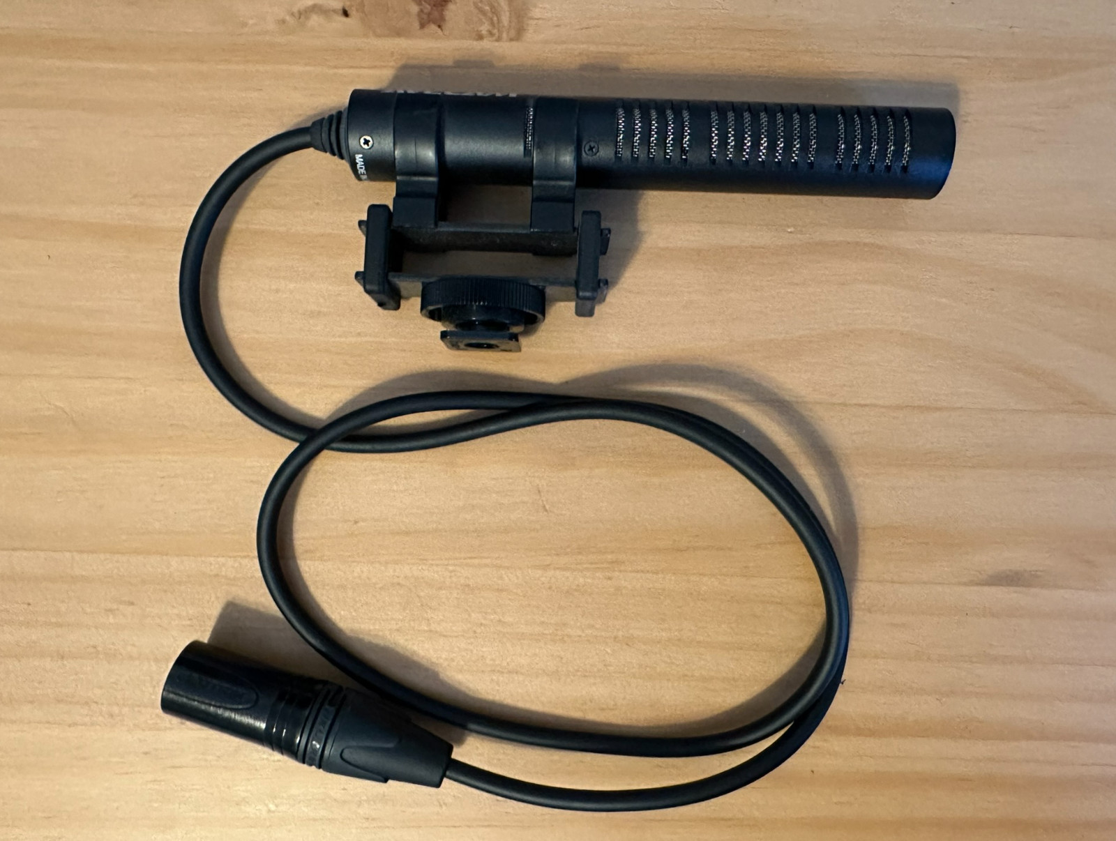 AVCCAM MC70 Phantom Powered Shotgun Microphone with Shock Mount for Panasonic