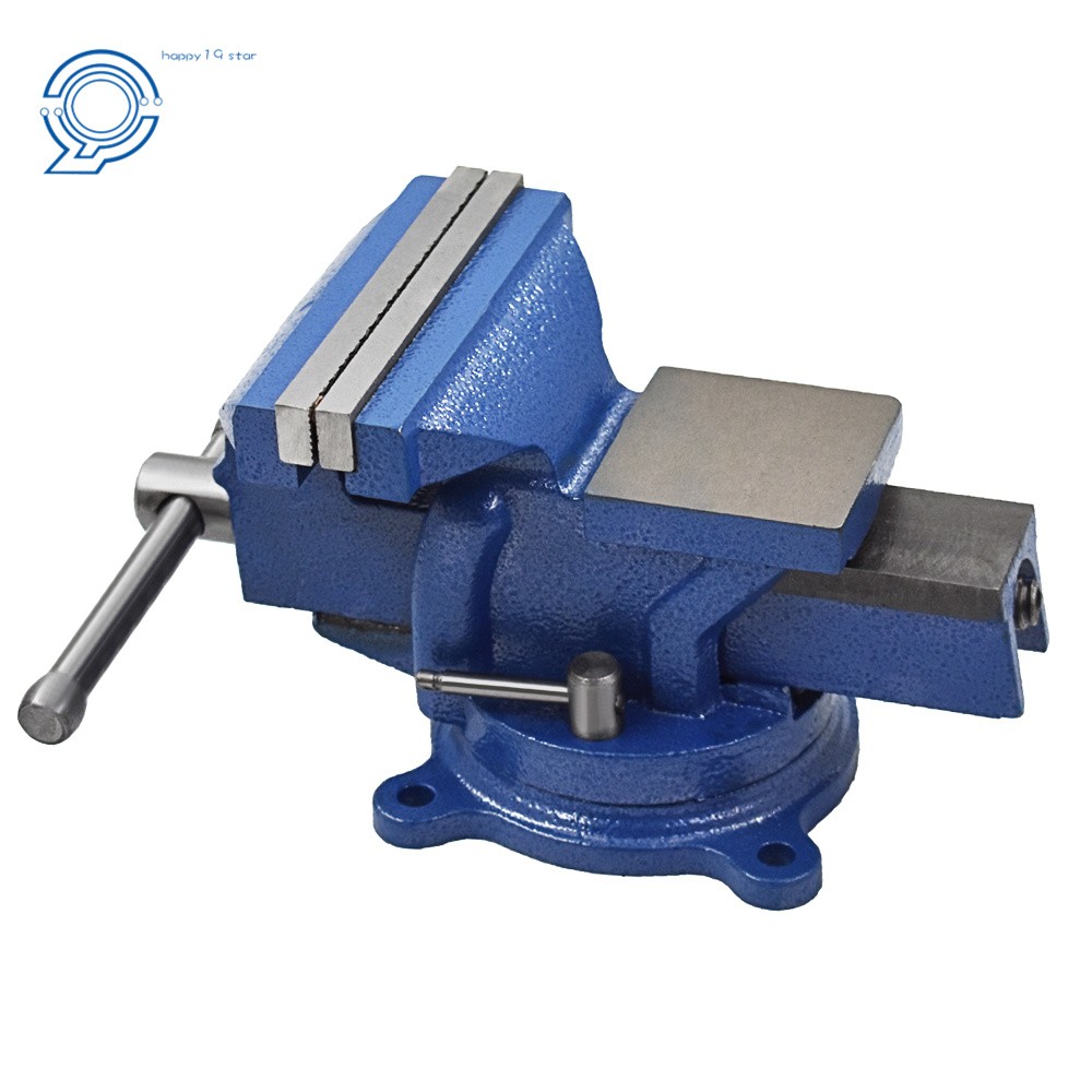 6 Inch Mechanic Bench Vise Table Top Clamp Press Locking Swivel Base Heavy Duty