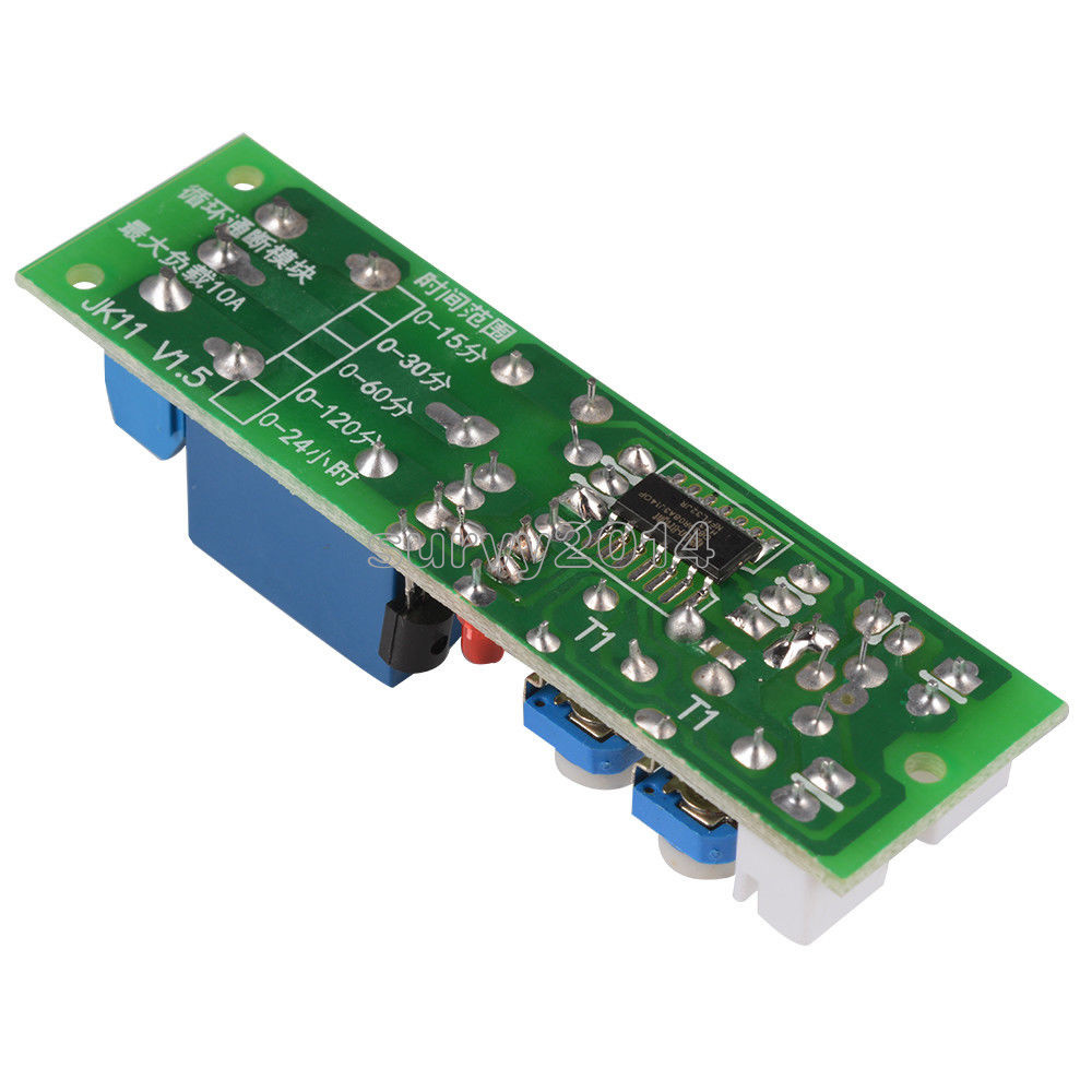 DC 24V 60min Infinite Cycle Delay Timer Timing Switch Relay ON OFF Loop Module