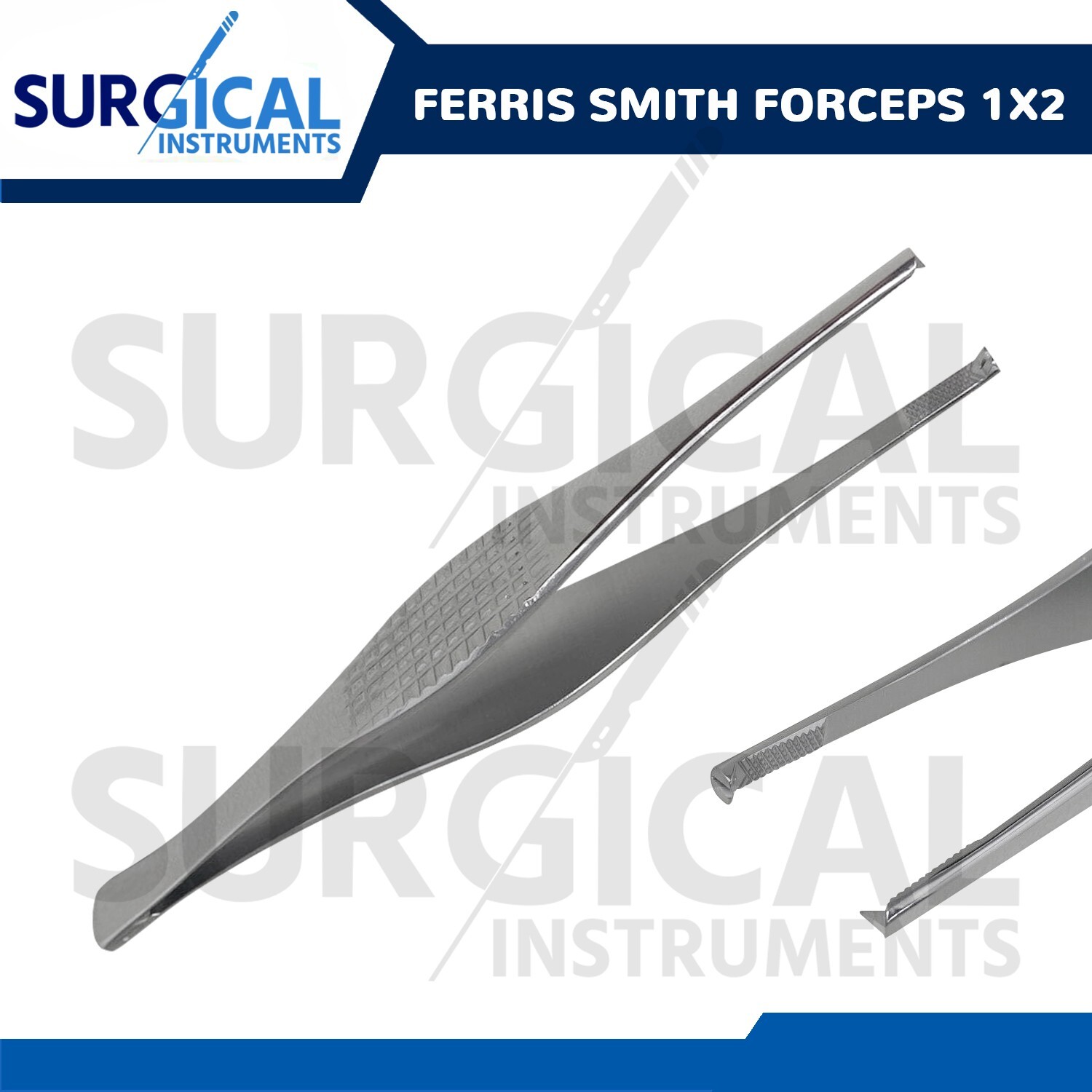 Ferris Smith Tissue Forceps 7" Surgical, Neurosurgical Instruments German Grade